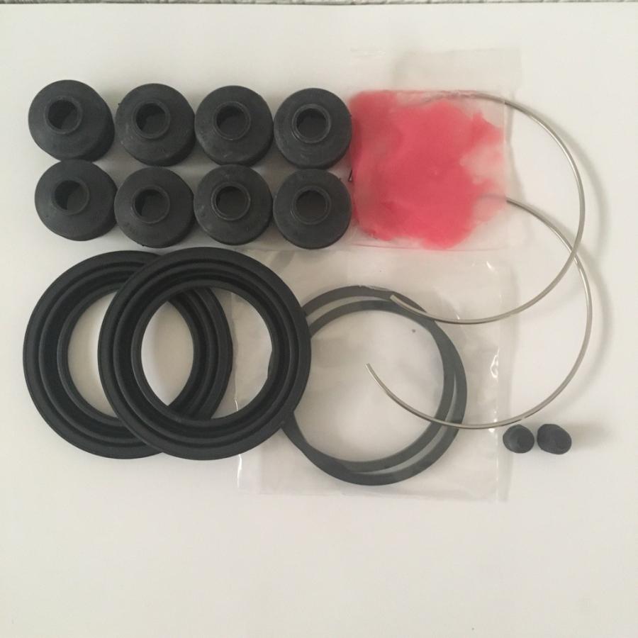 送料無料 ジムニー 【 JA12C / JA12V / JA12W / JA22W 】 フロント キャリパーシールキット & リア カップキット 前後セット | 