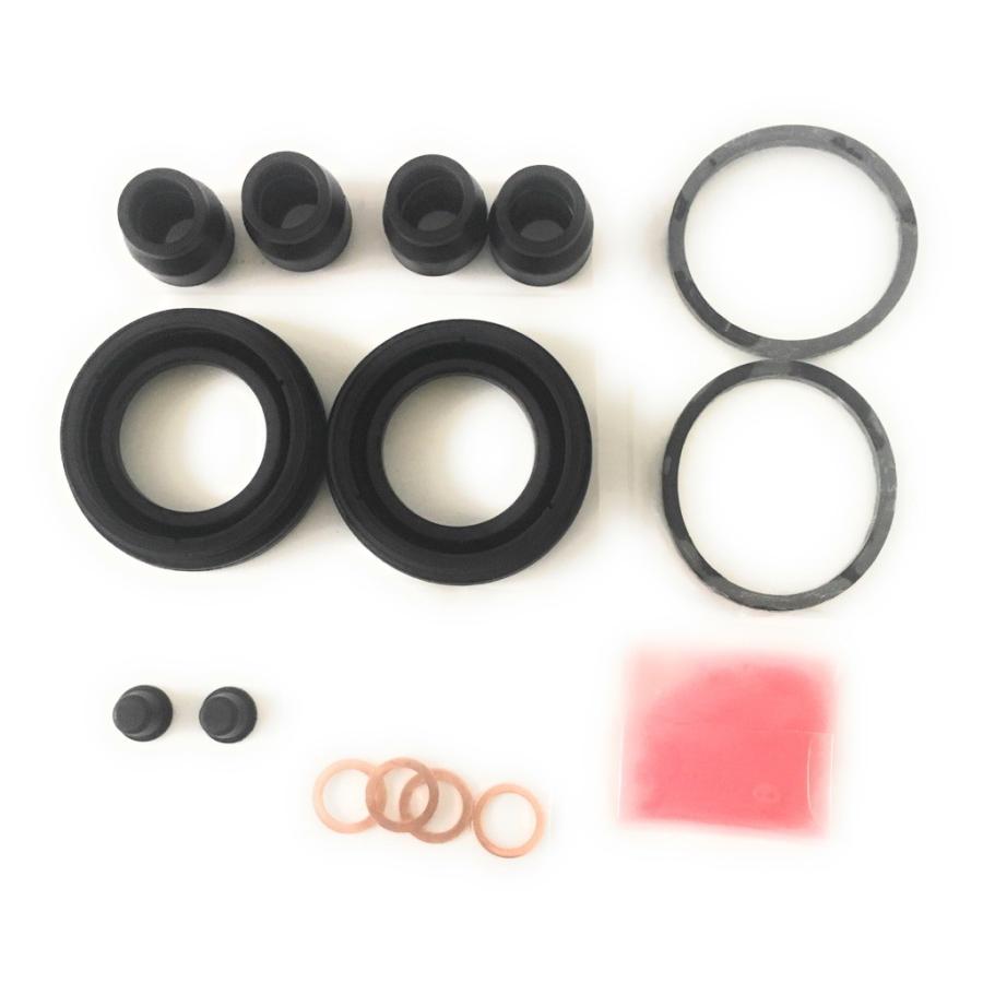 JZX100 ＊ターボ車のみ適合 マーク２ クレスタ チェイサー  【リア用】 キャリパーシールキット 左右セット キャリパーのオーバーホールに！ メール便送料無料 | 