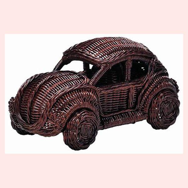 『ラタン』乗り物オブジェ／クラシックカー（自動車）