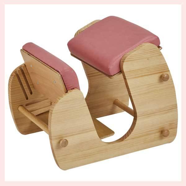 Keepy（キーピィ）プロポーションチェア（ナチュラル）／フローラルピンク　CH-910-NTPK