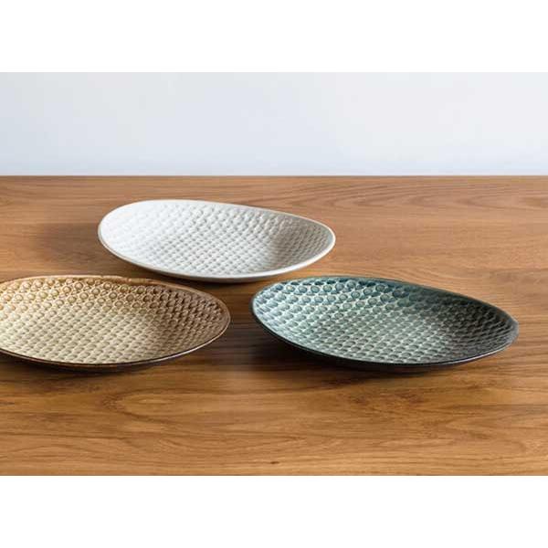 日と月 平皿 （大） 信楽焼 日本製／３種類 | ブランド登録なし | 04