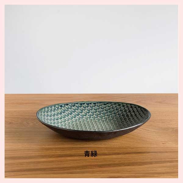 日と月 深皿 （中） 信楽焼 日本製／３種類 | ブランド登録なし | 01