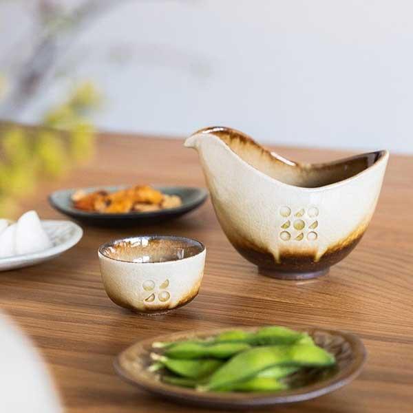 （3個セット）日と月 お猪口 信楽焼 日本製／３種類 | ブランド登録なし | 07