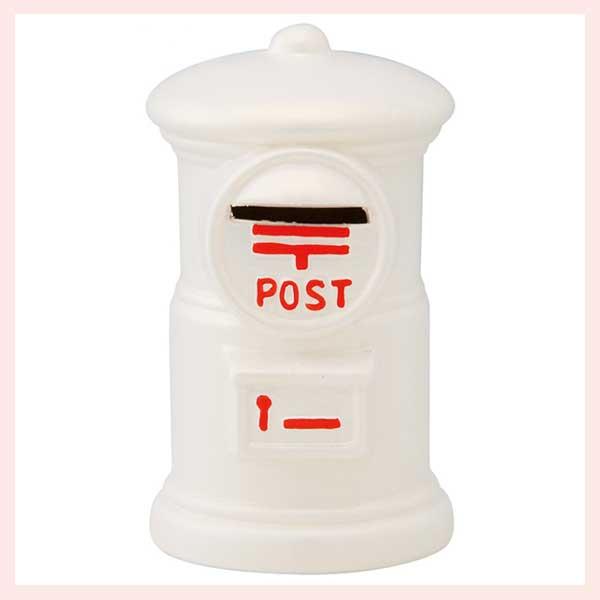 陶器製 ポスト貯金箱／3種類 : セレクトショップ hana Yahoo!店