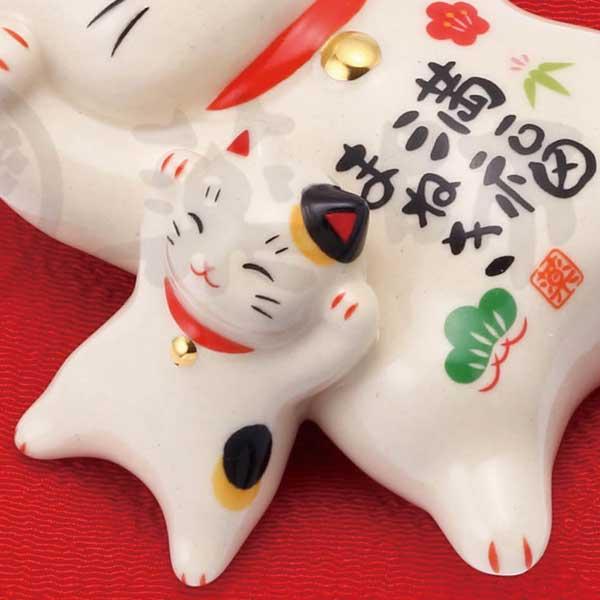 置物 招き猫（親子）／2種類 : セレクトショップ hana Yahoo!店