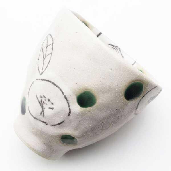 （３Ｐセット）瀬戸焼　志野椿　湯呑／２種類 | ブランド登録なし | 03