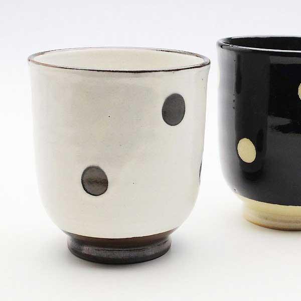 （３Ｐセット）美濃焼　粉引水玉　湯呑／２種類 | ブランド登録なし | 10