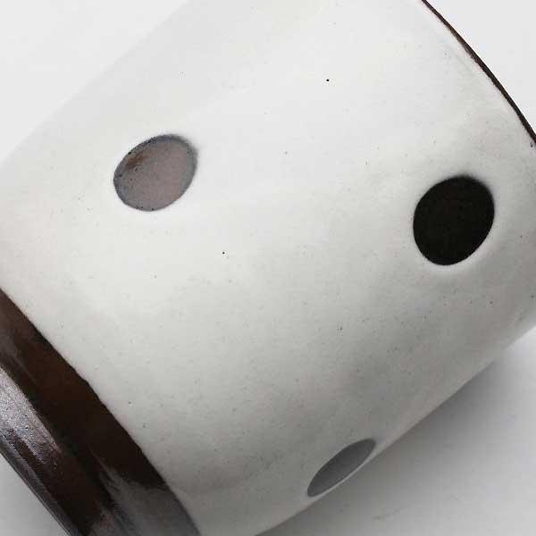 （３Ｐセット）美濃焼　粉引水玉　湯呑／２種類 | ブランド登録なし | 08