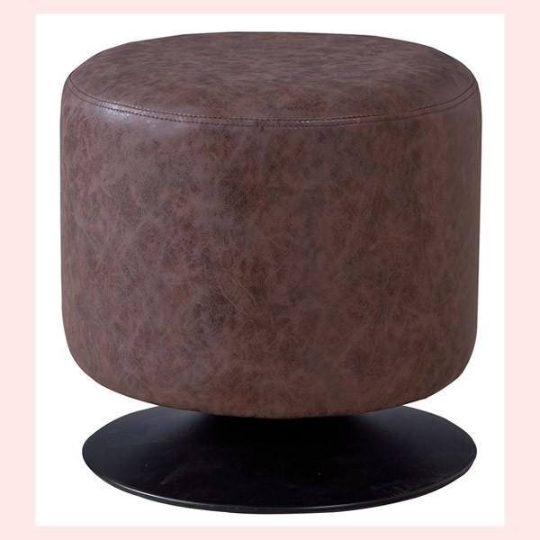 ローテ回転スツール／ブラウン