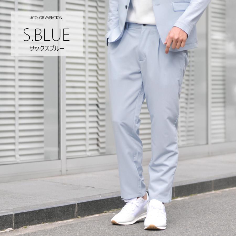 スラックス メンズ ワイドパンツ タックパンツ テーパードパンツ セットアップ 別売 春夏秋冬 黒 サックスブルー グレー ブラック M L Xl メンズジャケット バッグ 鞄 のhk 通販 Yahoo ショッピング