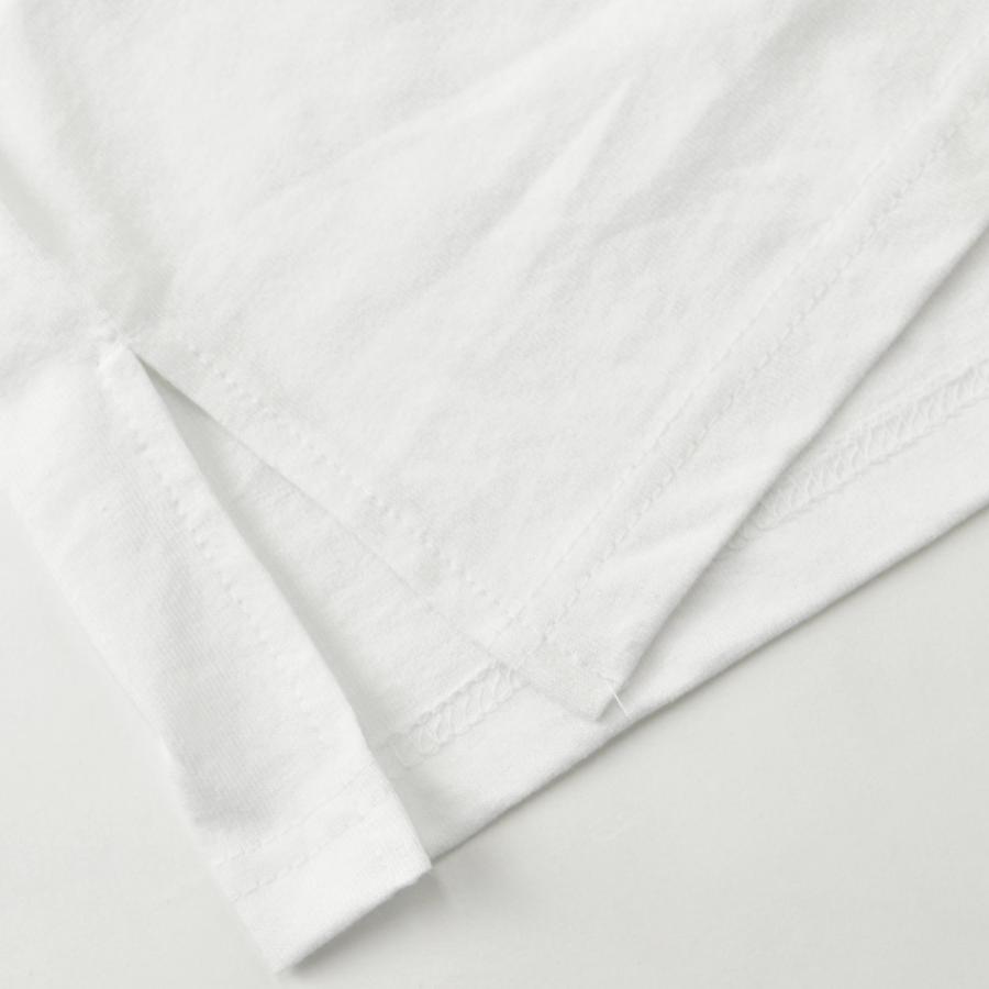 ビッグシルエット ビッグTシャツ ロンT メンズ 長袖 プリント 春秋冬 ストリート 韓国ファッション サーフ ロゴ ホワイト ベージュ ブラック 白 黒 M L XL LL 2L | EVOLUTION | 13