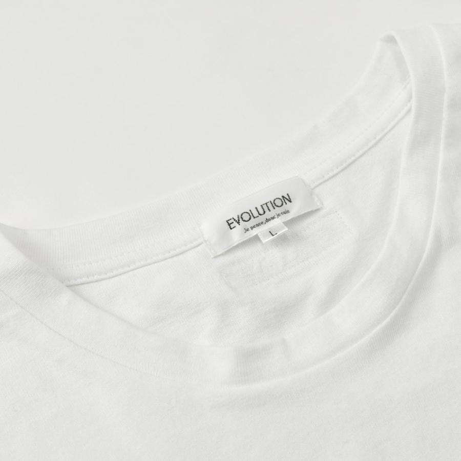 ビッグシルエット ビッグTシャツ ロンT メンズ 長袖 プリント 春秋冬 ストリート 韓国ファッション サーフ ロゴ ホワイト ベージュ ブラック 白 黒 M L XL LL 2L | EVOLUTION | 09