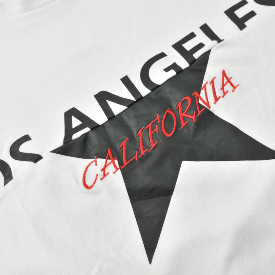 ビッグシルエット ビッグTシャツ ロンT メンズ 長袖 プリント 春秋冬 ストリート 韓国ファッション サーフ ロゴ ホワイト ベージュ ブラック 白 黒 M L XL LL 2L | EVOLUTION | 11