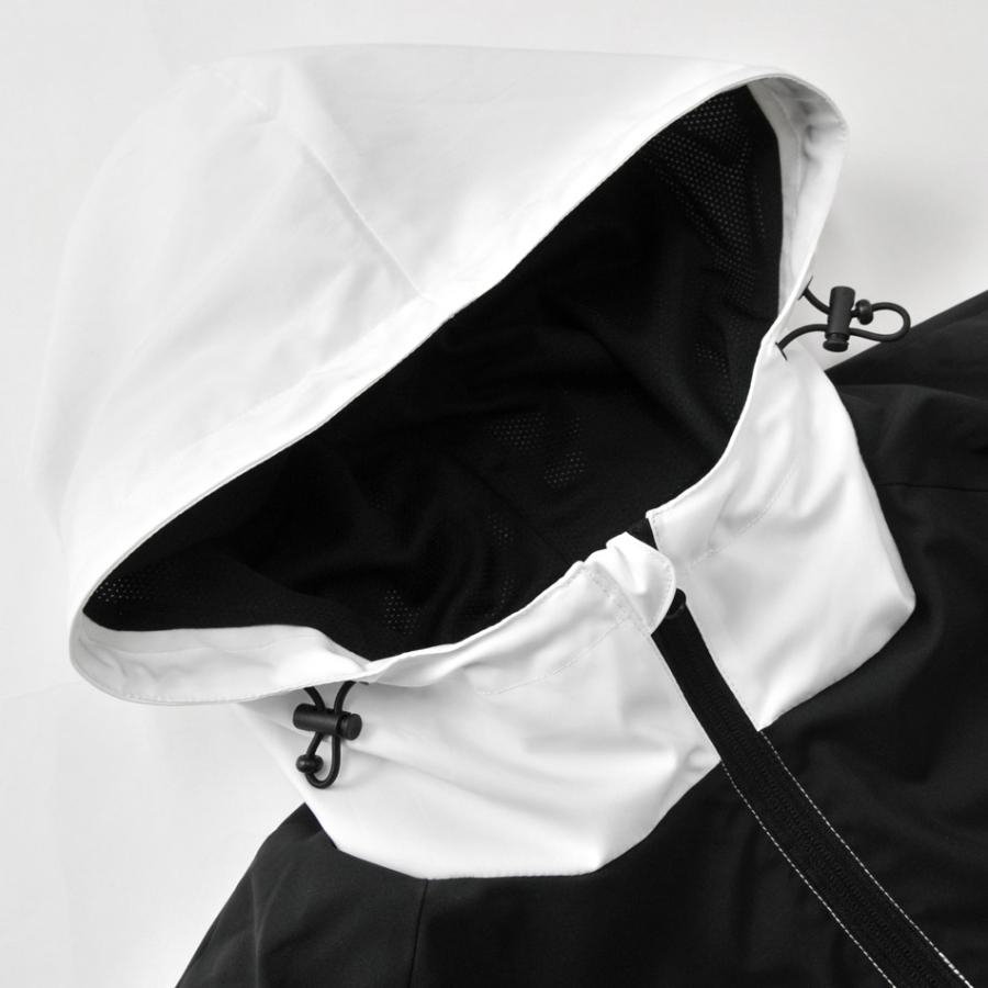 マウンテンパーカー メンズ ストリート  韓国 モード アウトドア 春秋冬 プリント ホワイト ベージュ 白 M L エボリューション evolution | EVOLUTION | 13