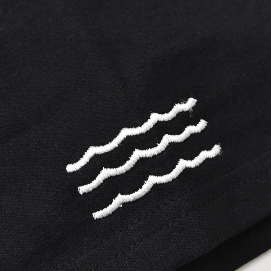 ビッグシルエット Tシャツ メンズ 半袖 大きいサイズ 春夏秋 韓国 ストリート サーフ BITTER ビター サガラ刺繍 ロゴ ホワイト ベージュ ブラック 白 黒 M L XL | EVOLUTION | 15