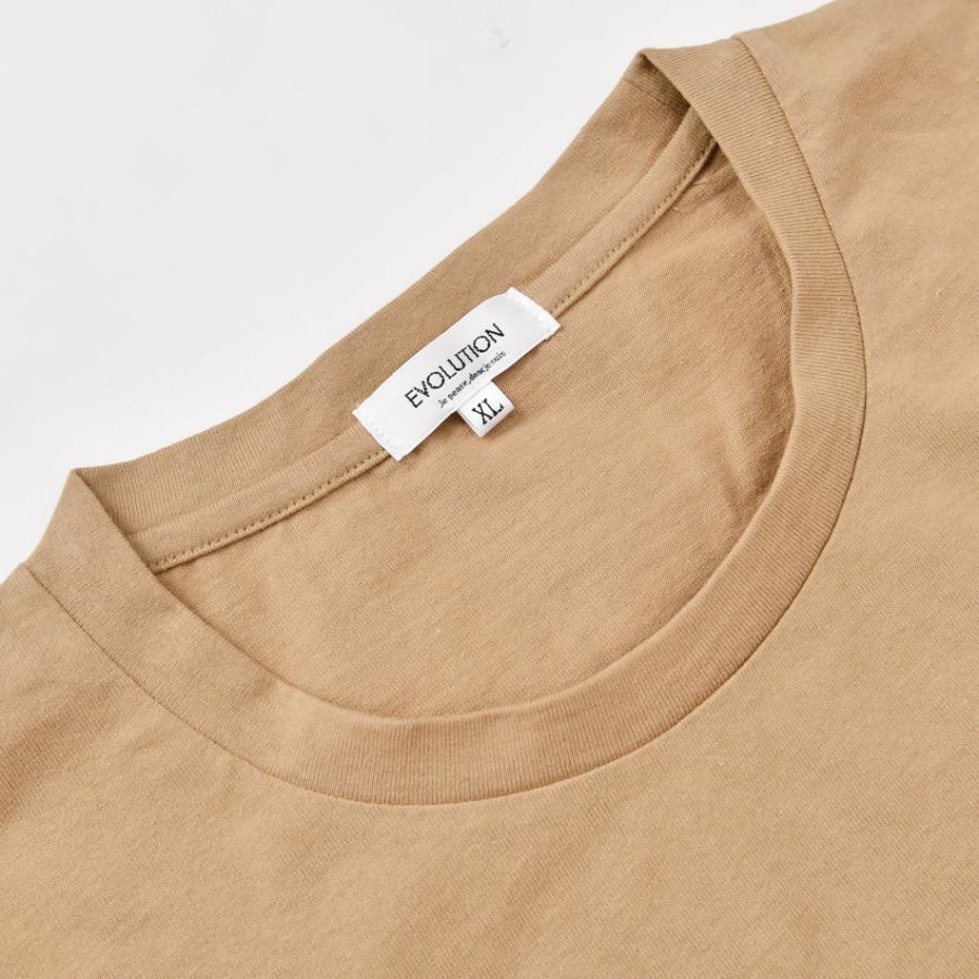 ビッグシルエット Tシャツ メンズ 半袖 大きいサイズ 韓国 ストリート サーフ BITTER ビター ロゴ バックプリント ホワイト ベージュ ブラック 白 黒 M L XL | EVOLUTION | 13