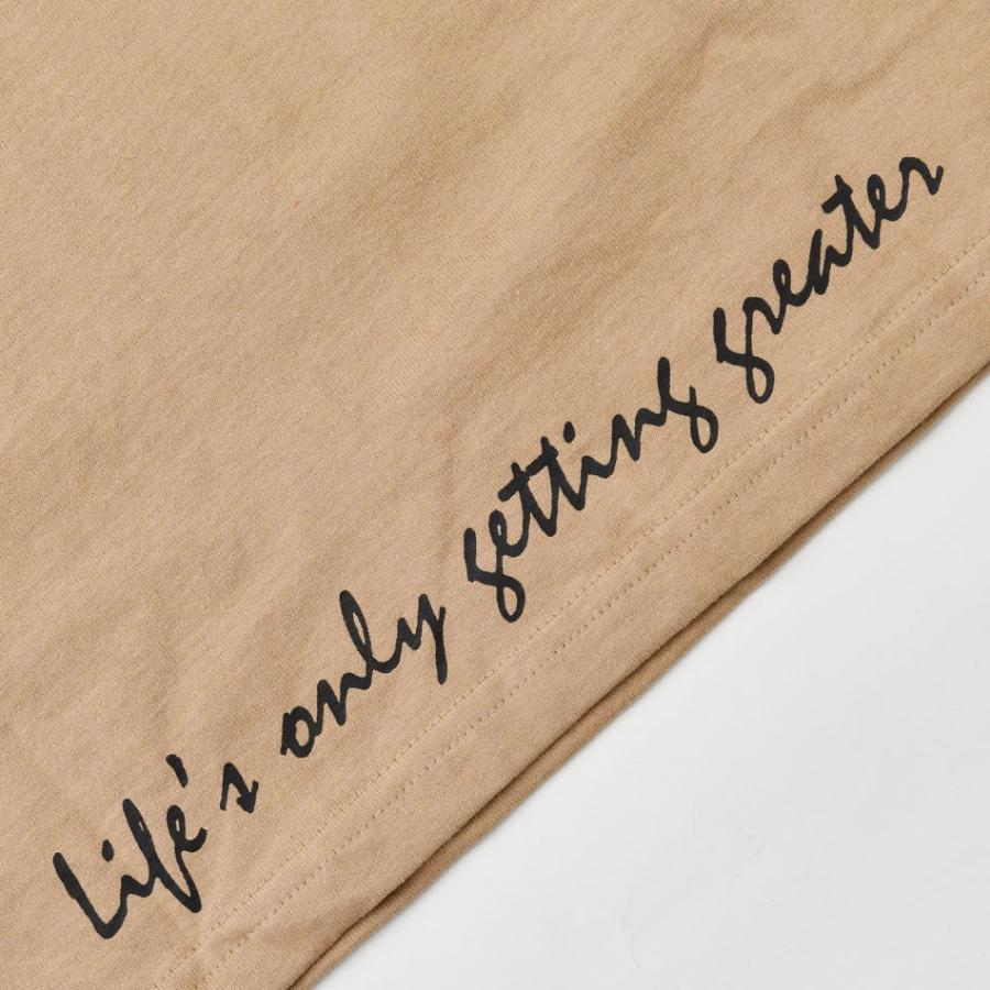 ビッグシルエット Tシャツ メンズ 半袖 大きいサイズ 韓国 ストリート サーフ BITTER ビター ロゴ バックプリント ホワイト ベージュ ブラック 白 黒 M L XL | EVOLUTION | 17