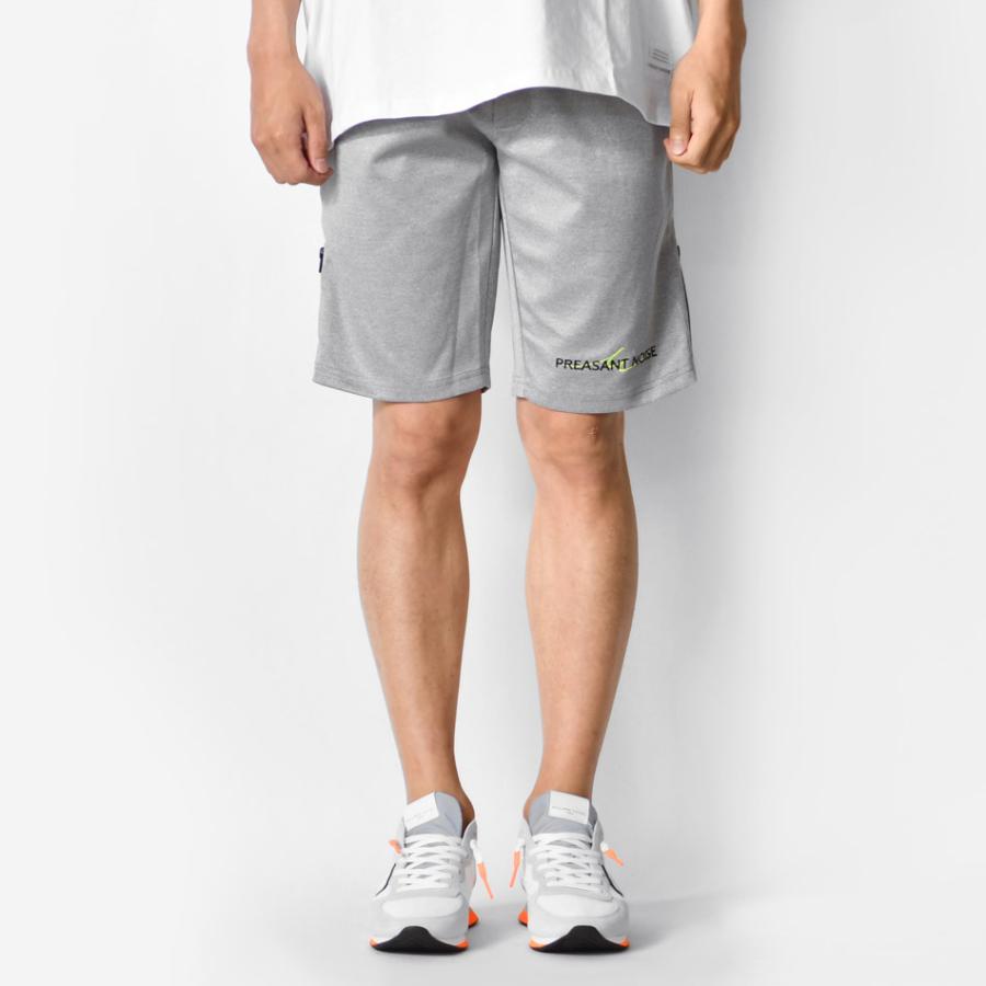 ショートパンツ メンズ ハーフパンツ ストリート スポーツ サーフ ビター トレーニングウエア ネオンカラー 細身 蛍光 イエロー グレー ブラック 黒 M L XL | EVOLUTION | 11