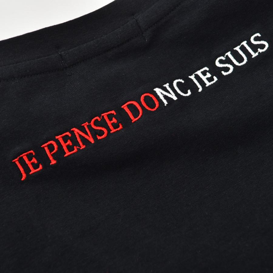 Tシャツ メンズ 半袖Tシャツ カットソー Vネック 刺繍 サーフ系 ビター系 お兄系 オラオラ系 細め 細身 タイト モード系 ホワイト ブラック 白 黒 M L XL LL 2L | EVOLUTION | 12