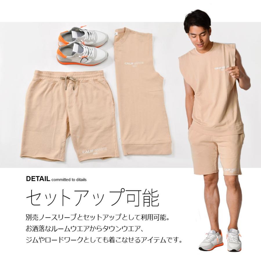 ハーフパンツ メンズ ショートパンツ セットアップ(別売) 膝丈 膝上丈 ストリート サーフ ビター 韓国ファッション 白 黒 ホワイト グレー ブラック M L XL | EVOLUTION | 04