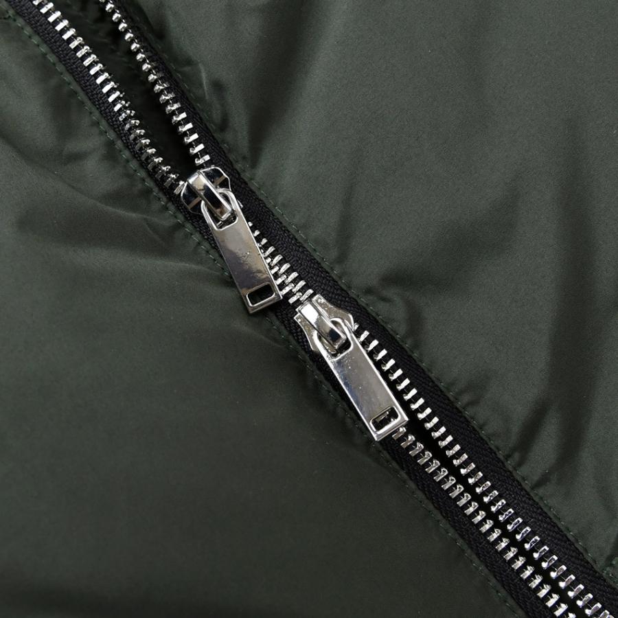 中綿ジャケット ダウンジャケット メンズ 厚盛ロゴ フード取り外し可 撥水加工 FELLEX中綿 春秋冬 サーフ系 ビター系 アウトドア系 黒 カーキ ブラック M L XL | EVOLUTION | 15