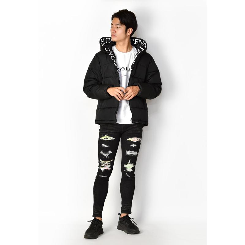 ダウン メンズ 中綿 撥水 白 赤 黒 ホワイト レッド ブラック M L XL LL 2L evolution 23500 31611 | EVOLUTION | 14