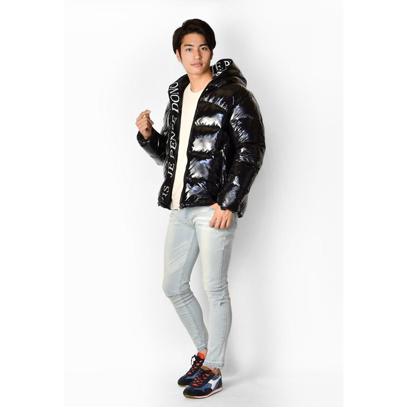 ダウン メンズ 中綿 撥水 白 赤 黒 ホワイト レッド ブラック M L XL LL 2L evolution 23500 31611 | EVOLUTION | 12