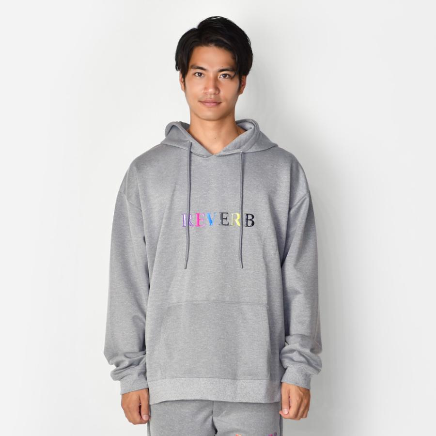 ビッグシルエットパーカー メンズ プルオーバーパーカー ロゴ ストリート ビター サーフ オラオラ系 お兄系 春秋冬 黒 グレー ブラック M L XL | EVOLUTION | 09