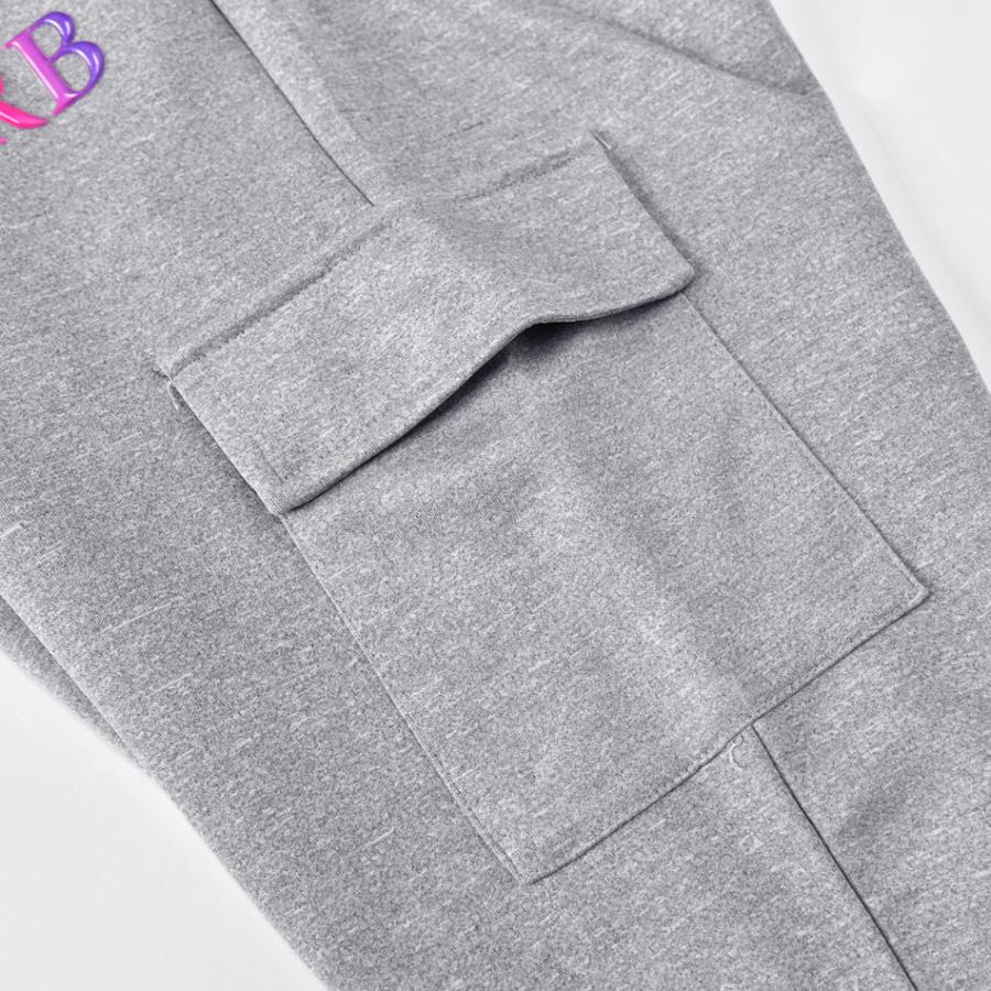 ジョガーパンツ メンズ スウェットパンツ ロゴ プリント ポンチ 細め ミリタリー サーフ ビター ストリート オラオラ系 お兄系 黒 グレー ブラック M L XL | EVOLUTION | 15