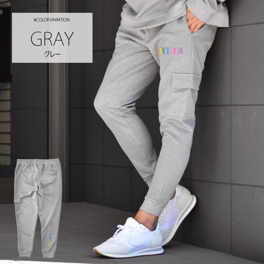 ジョガーパンツ メンズ スウェットパンツ ロゴ プリント ポンチ 細め ミリタリー サーフ ビター ストリート オラオラ系 お兄系 黒 グレー ブラック M L XL | EVOLUTION | 04
