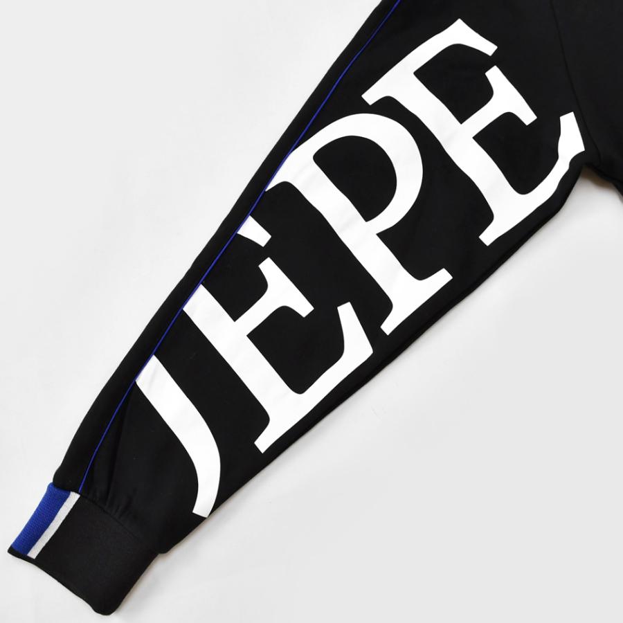 トラックジャケット メンズ ジャージ ロゴ ストリート サーフ ビター モード オラオラ 部屋着 春秋冬 ラグランスリーブ 白 黒 ホワイト ブラック M L XL | EVOLUTION | 13