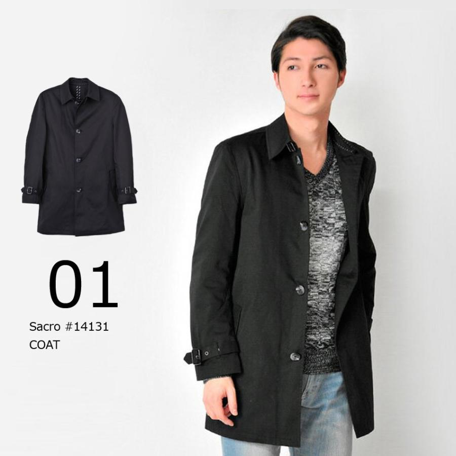 スプリングコート メンズ ビジネス 春 秋 ブラック 黒 M 綿100 コットン100 カジュアル Sacro サークロ Hk エイチケー メンズジャケット バッグ 鞄 のhk 通販 Yahoo ショッピング