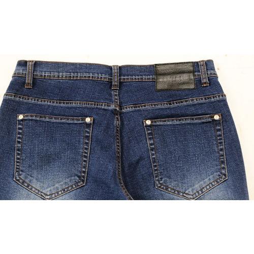 ジーンズ メンズ テーパード M L XL 2L 3L 30 31 32 33 青 黒 ブルー ブラック ストレッチ ユーズド ウォッシュ スリム 春夏秋冬 Sacro エイチケー 16126 | sacro | 15