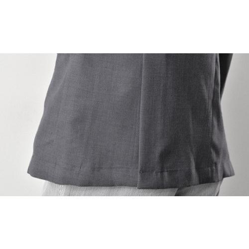 サークロ Sacro ダブル メンズ テーラードジャケット 背抜き グレー M L 2L 3L 大きいサイズ 17107 | sacro | 13