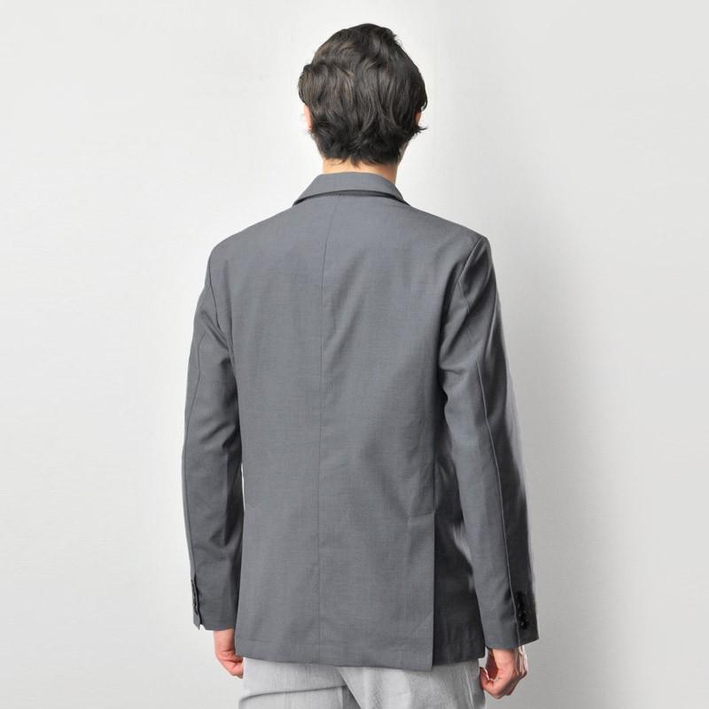 サークロ Sacro ダブル メンズ テーラードジャケット 背抜き グレー M L 2L 3L 大きいサイズ 17107 | sacro | 08