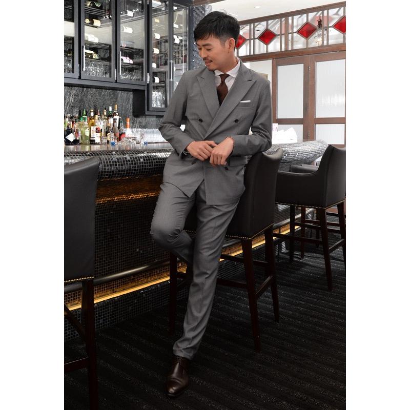 サークロ Sacro ダブルジャケット メンズ テーラードジャケット B体 背抜き グレー BB5 BB6 大きいサイズ 17107 | sacro | 15