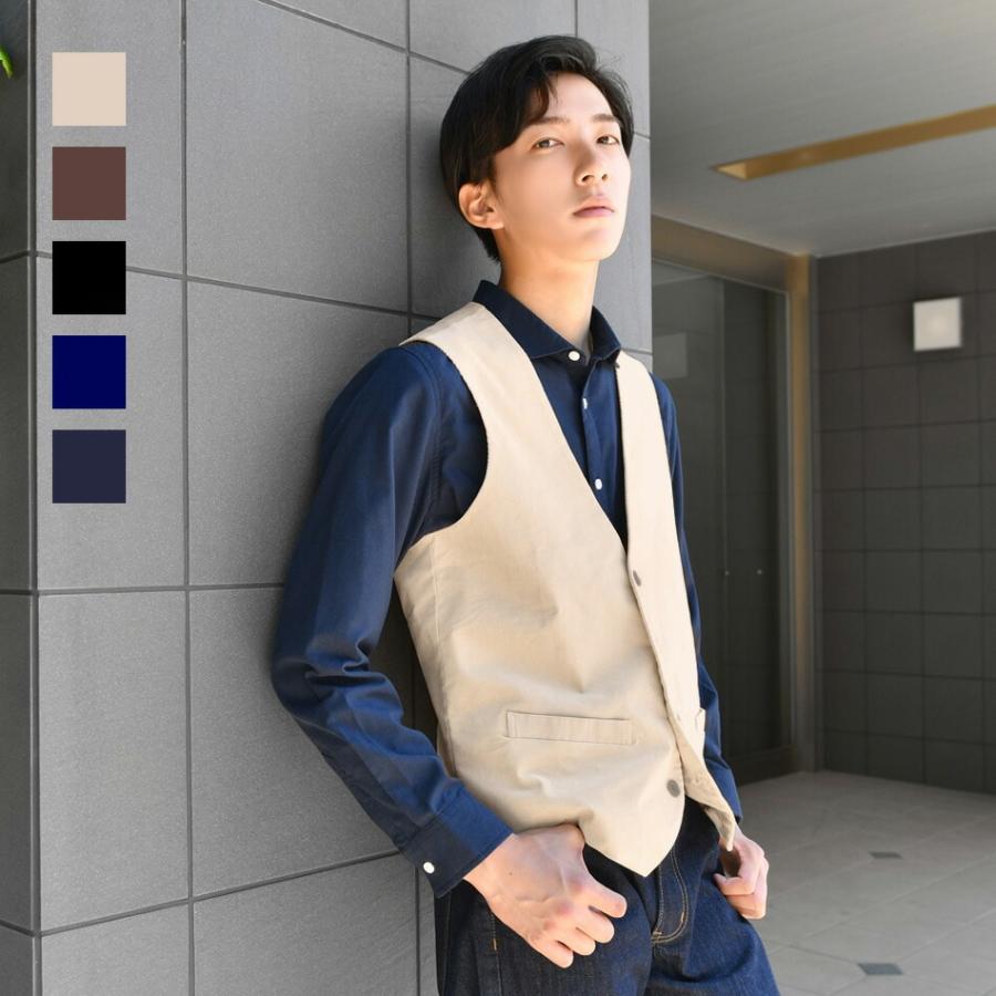 ベスト メンズ ジレ コーデュロイ 春夏秋冬 4釦 無地 綺麗め ビジネス 大きいサイズ ストレッチ 黒 茶 ベージュ ブラウン ブラック M L  2L 3L 4L 5L 26517 :17111B:メンズジャケット・バッグ(鞄)のHK - 通販 - Yahoo!ショッピング
