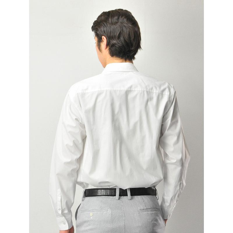 ドレスシャツ ビジネスシャツ 大きいサイズ ワイドカラー バンドカラー ウィングカラー 綿100 17112 17113 17114 | sacro | 11
