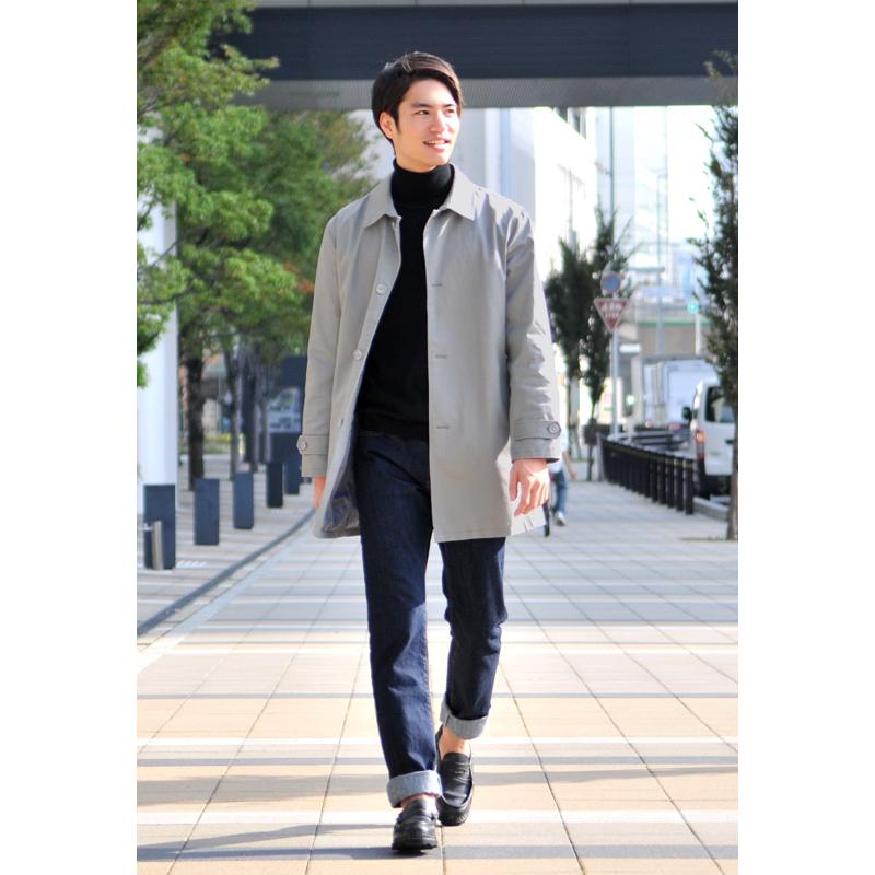ステンカラーコート スプリングコート ロング メンズ ビジネスコート 大きいサイズ ビッグサイズ ベージュ グレー ネイビー ライトベージュ ブルー ブラック | EVOLUTION | 12