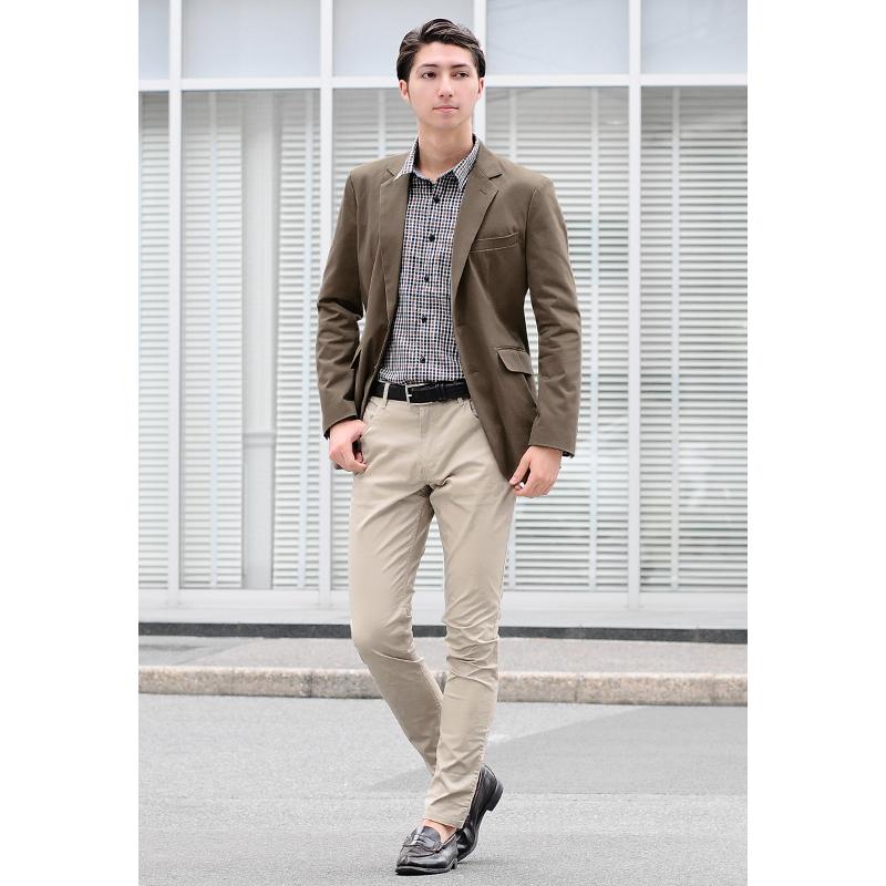 ジャケット メンズ 秋冬 秋 冬 春 ストレッチ カーキ ネイビー B体 大きいサイズ カジュアル ビジネス Sacro サークロ Hk エイチケー b メンズジャケット バッグ 鞄 のhk 通販 Yahoo ショッピング
