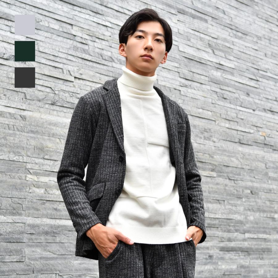 EVOLUTION ジャケット メンズ ニット テーラード 春秋冬 EVOLUTION ジャケット メンズ ニット テーラード 春秋冬