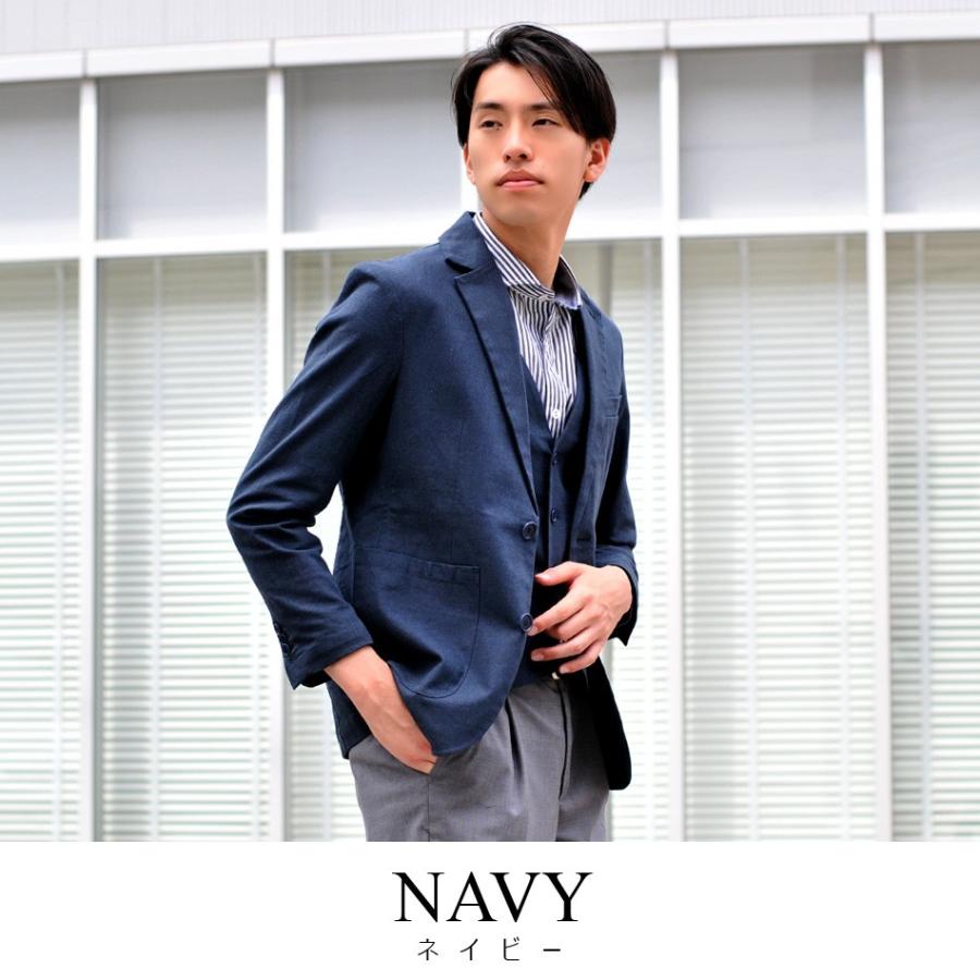 サマージャケット メンズ カジュアル ビジネス リネン 春 夏 秋 ベージュ ネイビー B体 大きいサイズ Sacro サークロ b メンズジャケット バッグ 鞄 のhk 通販 Yahoo ショッピング