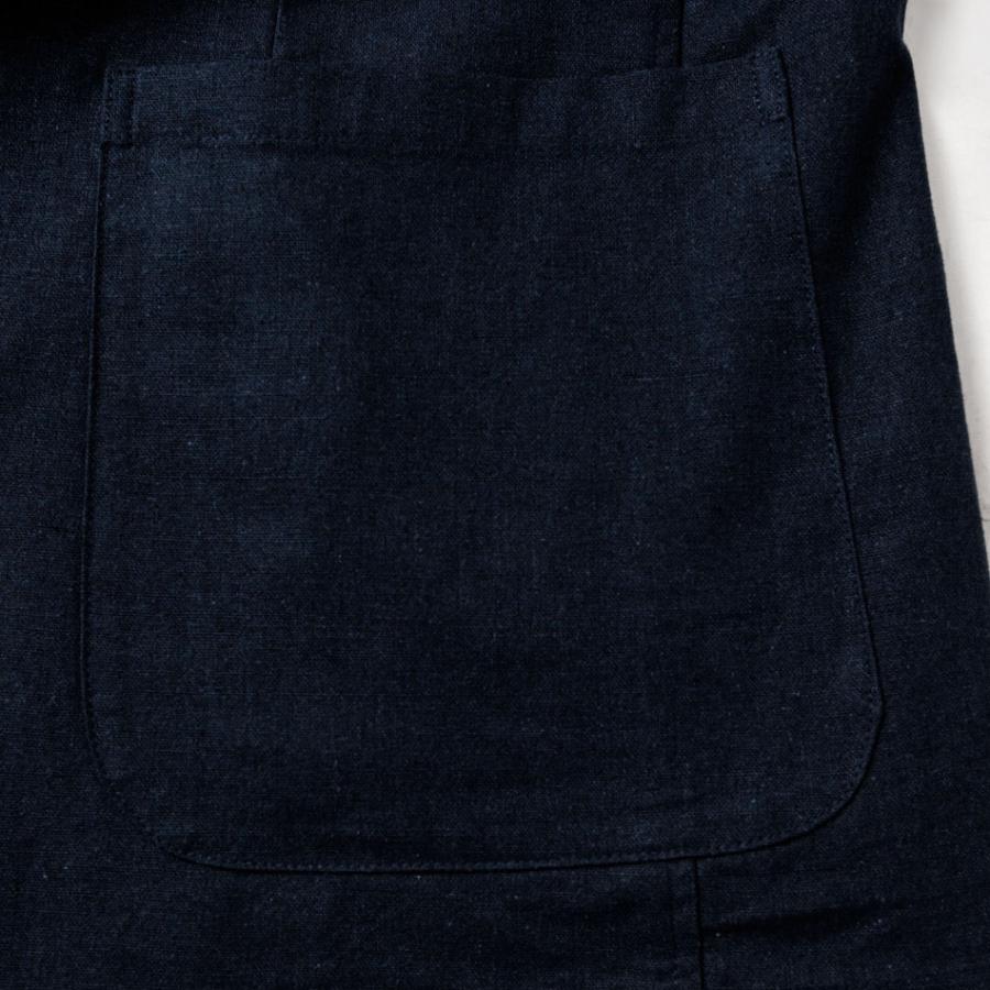 サマージャケット メンズ カジュアル ビジネス リネン 春 夏 秋 ベージュ ネイビー B体 大きいサイズ Sacro サークロ 18113 | sacro | 09