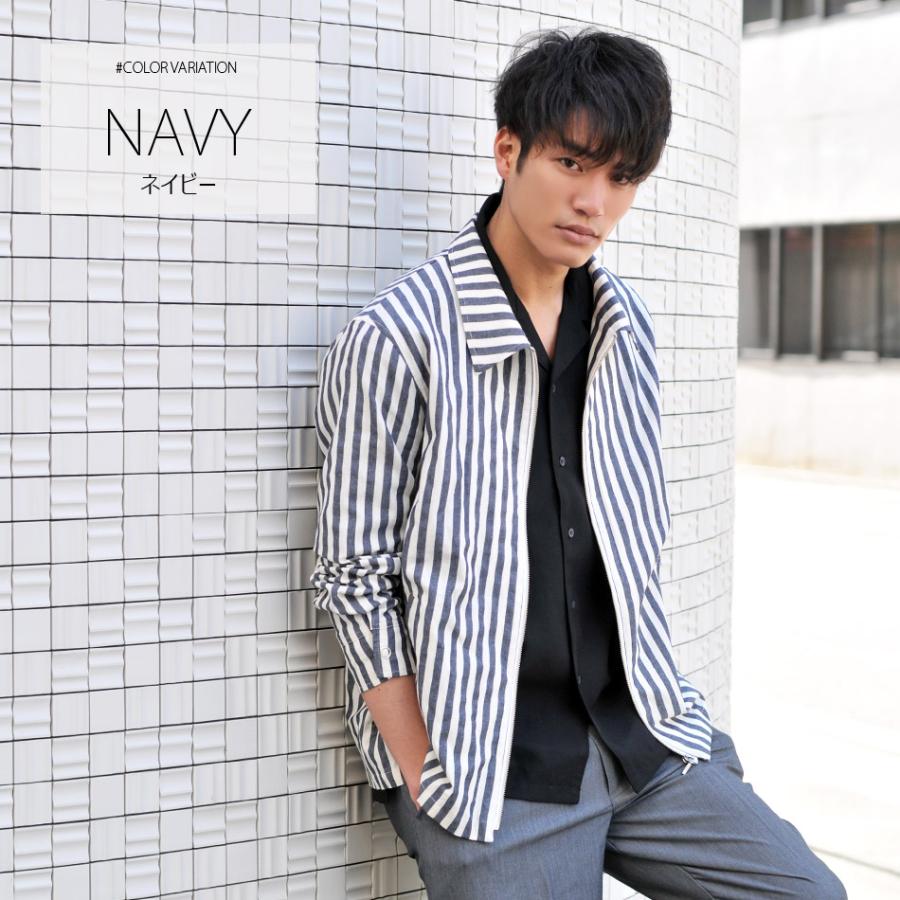 サマージャケット メンズ 麻ジャケット 綿麻 春 夏 ベージュ ネイビー ストライプ ジャケット 紺 M L Xl 2l Ll 3l コーチジャケット カジュアル メンズジャケット バッグ 鞄 のhk 通販 Yahoo ショッピング