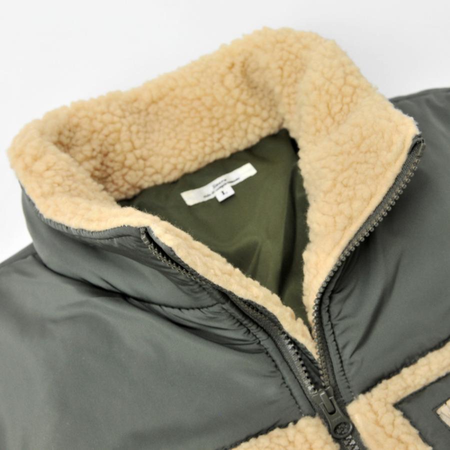 ボアジャケット ボアブルゾン メンズ 秋冬 大きいサイズ アウトドア ベージュ ブラウン ブラック 黒 M L 2L 3L XL LL XXL Sacro サークロ hk 19557 | sacro | 14