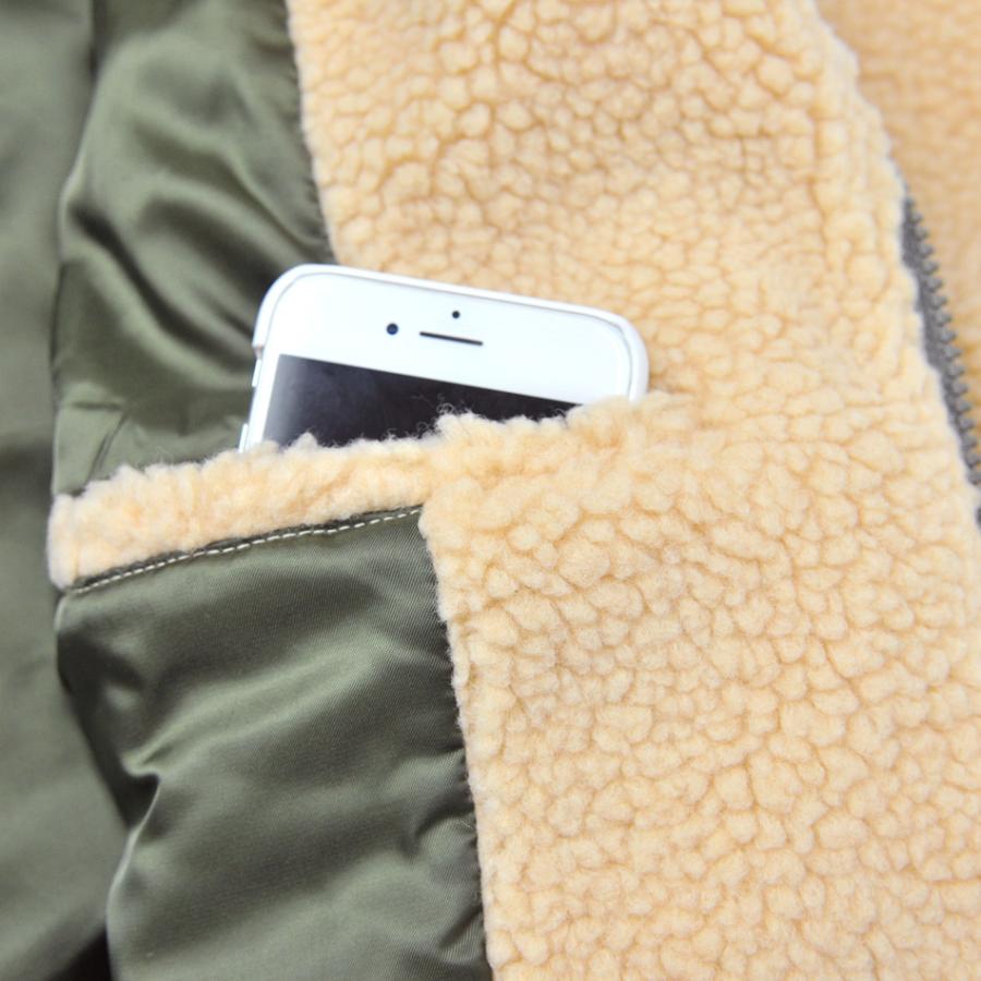 ボアジャケット ボアブルゾン メンズ 秋冬 大きいサイズ アウトドア ベージュ ブラウン ブラック 黒 M L 2L 3L XL LL XXL Sacro サークロ hk 19557 | sacro | 20