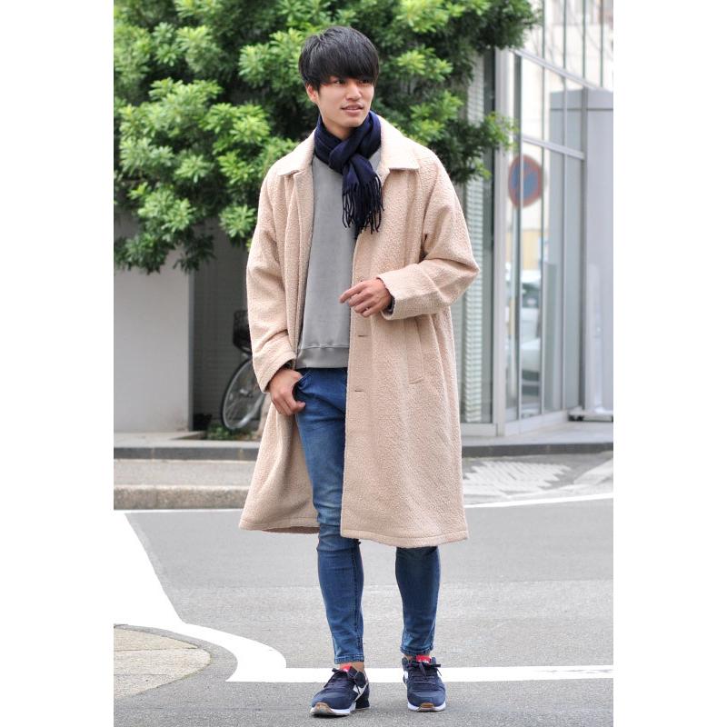 チクチクしない シンプル 無地 マフラー メンズ ストール 小物 グッズ レディース 男女兼用 ユニセックス ネイビー ブラック 紺 黒 日本製 accessories メンズジャケット バッグ 鞄 のhk 通販 Yahoo ショッピング