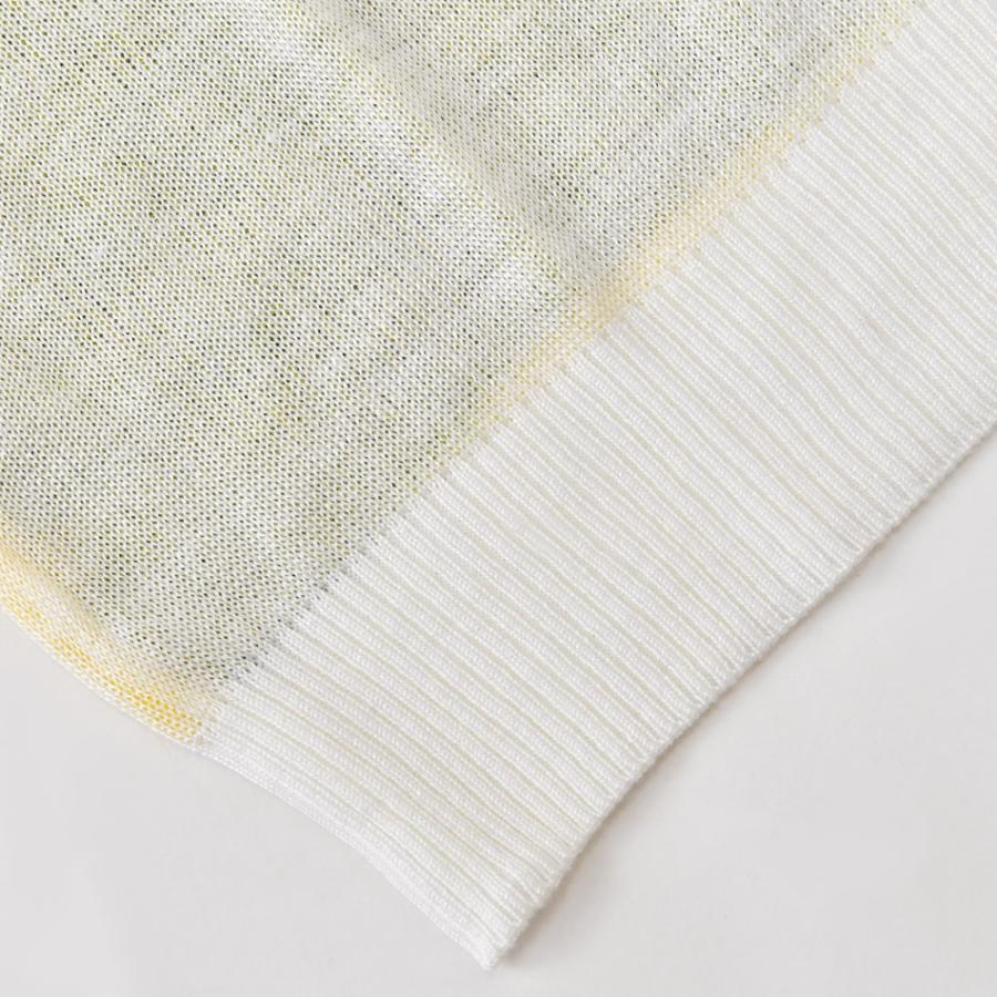 ニット メンズ セーター クルーネック 長袖 薄手 モノグラム ジャガード 春秋冬 ハイゲージ サーフ モード ビター オラオラ系 ホワイト ブラック 白 黒 M L XL | EVOLUTION | 13