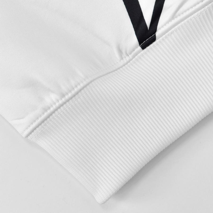 トラックジャケット メンズ ジャージ ロゴ プリント スポーツウエア ストリート 韓国 サーフ オラオラ系 ゴルフウエア 白 黒 ホワイト ブラック M L XL | EVOLUTION | 13