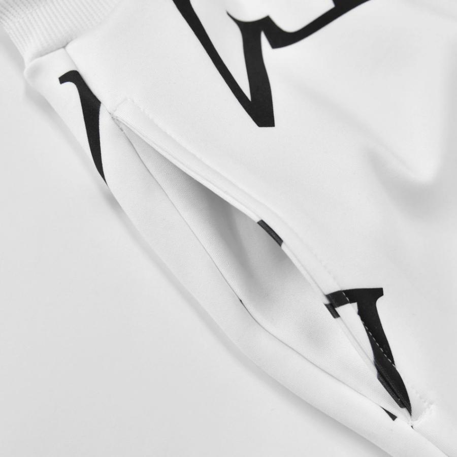 ジョガーパンツ メンズ ジャージ スウェットパンツ ロゴ ゴルフウエア ストリート系 サーフ系 ビター系 オラオラ系 春夏秋冬 白 黒 ホワイト ブラック M L XL | EVOLUTION | 15